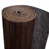vidaXL Cloison de séparation Bambou Marron foncé 250 x 165 cm