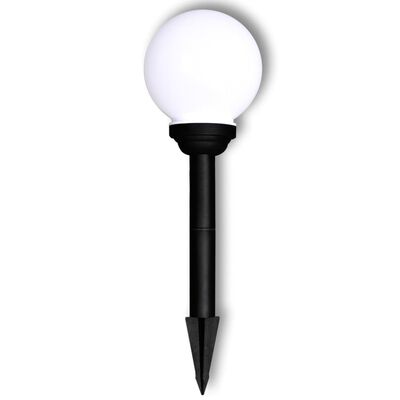 vidaXL Lampes d'allée à LED 4 pcs 15 cm avec piquet de sol