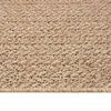 vidaXL Tapis ZIZUR 240x240 cm aspect de jute int&eacute;rieur et ext&eacute;rieur
