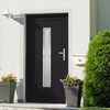 vidaXL Porte d'entr&eacute;e anthracite 98x208 cm PVC