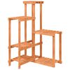 vidaXL Support &agrave; fleurs 62,5x61,5x101,5 cm bois massif de sapin