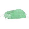 vidaXL Serre avec cadre en acier vert 48 m&sup2; 8x6x2,85 m
