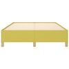 vidaXL Cadre de lit sans matelas vert 140x200 cm tissu