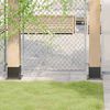 vidaXL Bases de poteau carr&eacute;es 4 pcs anthracite 141x141 mm