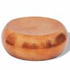 vidaXL Table basse en aluminium martel&eacute; Couleur laiton/cuivre