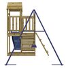 vidaXL Aire de jeux d'ext&eacute;rieur bois de pin impr&eacute;gn&eacute;