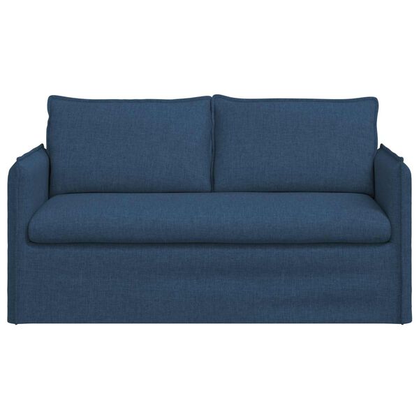 vidaXL Canap&eacute; Bleu Dimensions globales: 156 x 82 x 85 cm (l x P x H)