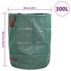 vidaXL Sacs à Déchets de Jardin 4 pcs Vert 66 x 66 x 83,5 cm