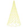 vidaXL Sapin de No&euml;l sur m&acirc;t de drapeau 3000 LED Blanc chaud 800 cm