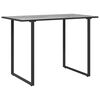 vidaXL Table de Jardin Gris 100 x 55 x 70 cm bois