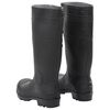 vidaXL Bottes de pluie noir taille 38 PVC