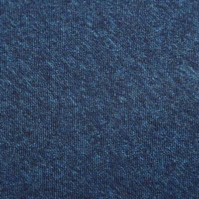 vidaXL Dalles de tapis de sol 20 pcs 5 m² 50x50 cm Bleu foncé