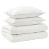 vidaXL Ensemble de couette et d'oreiller 3 pc 200x200 cm 4 saisons