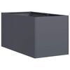 vidaXL Jardini&egrave;re anthracite 40x80x40 cm acier lamin&eacute; &agrave; froid