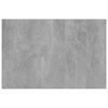 vidaXL Panneaux de biblioth&egrave;que 8 pcs Gris b&eacute;ton 60x40x1,5cm Agglom&eacute;r&eacute;