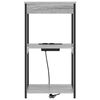vidaXL Cabinet de chevet Gris Sonoma 41 x 31 x 76 cm Bois d'ing&eacute;nierie