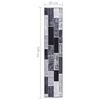vidaXL Tapis de couloir Gris 80x500 cm
