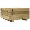 vidaXL Jardini&egrave;re 50x50x26,5 cm bois de pin impr&eacute;gn&eacute;