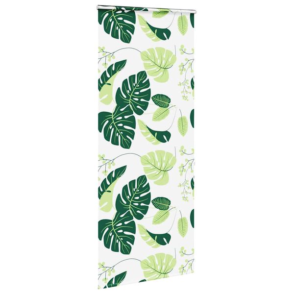 vidaXL Store enrouleur de douche avec cassette largeur du tissu 96 cm