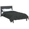 vidaXL Duvet complet toute l'ann&eacute;e Anthracite 155 x 220 cm Microfibre