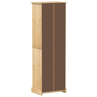 vidaXL Garde-robe Corona 55x38x170 cm bois de pin massif