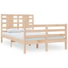 vidaXL Cadre de lit sans matelas 120x200 cm bois de pin massif