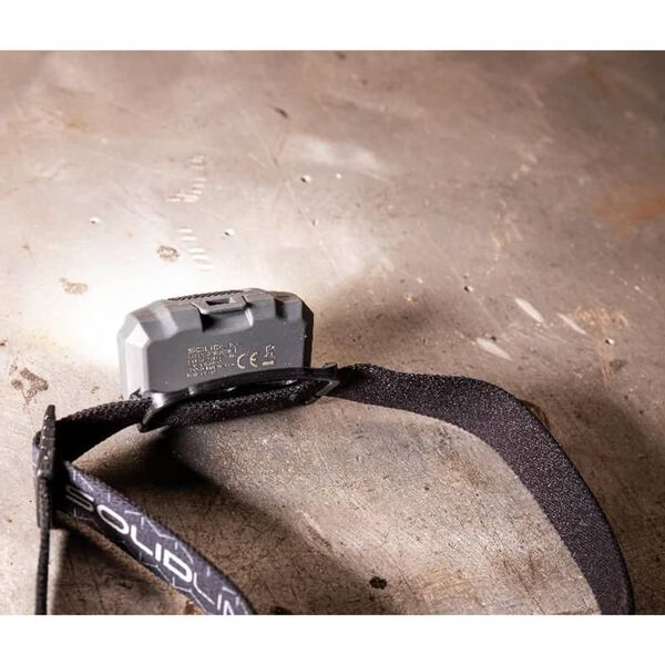 SOLIDLINE Lampe frontale &agrave; LED SH1 110 lm