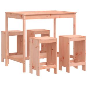 vidaXL Ensemble de bar de jardin 5 pcs bois massif de Douglas