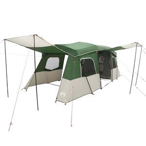 vidaXL 3 personne 3 personnes Vert Polyester 185T avec rev&ecirc;tement PU