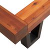 vidaXL Cadre de lit à live edge Bois d'acacia massif 200 cm