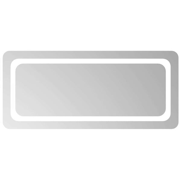 vidaXL Miroir de salle de bain &agrave; LED 90x40 cm