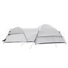 vidaXL Tente de camping 5 personnes blanc tissu occultant imperm&eacute;able