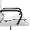 vidaXL Chaise de jeu de massage Noir et blanc Similicuir