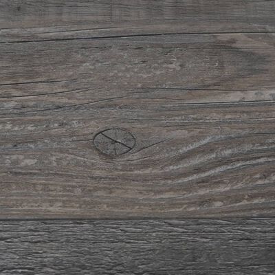 vidaXL Dalles de plancher PVC 4,46 m² 3 mm autoadhésif bois industriel