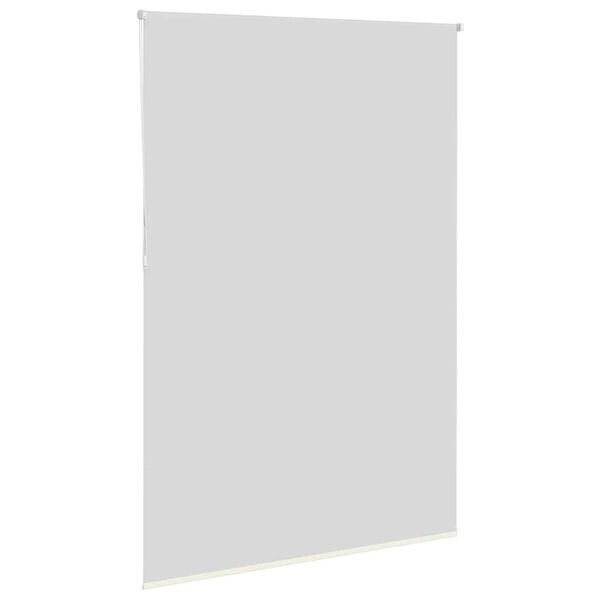 vidaXL Store enrouleur occultant blanc cass&eacute; 150x210 cm largeur tissu