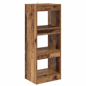 vidaXL Biblioth&egrave;que 3 niveaux 40 x 30 x 103 cm Bois d'ing&eacute;nierie