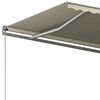 vidaXL Auvent automatique sur pied 400x300 cm Cr&egrave;me