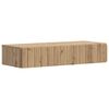 vidaXL Table d'appoint murale Ch&ecirc;ne artisanal 87,5 x 34,5 x 17 cm