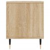 vidaXL Meuble TV ch&ecirc;ne sonoma 100x34,5x44,5 cm bois d'ing&eacute;nierie