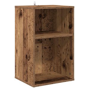 vidaXL Meuble &agrave; vinyles Bois ancien 38 x 33 x 61 cm Bois d'ing&eacute;nierie