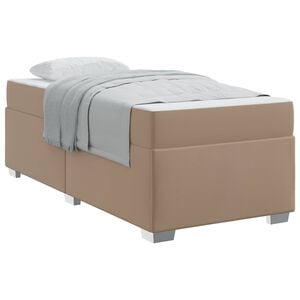 vidaXL Cadre de lit Cappuccino 80 x 200 cm PVC