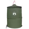 vidaXL Tente de toilettes pop-up avec corde suspendue 97 x 126 cm Vert