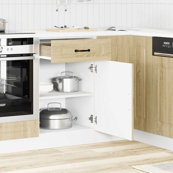 vidaXL Armoire de cuisine Kalmar chêne sonoma bois d'ingénierie