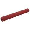 vidaXL Grillage Acier avec rev&ecirc;tement en PVC 25x1,2 m Rouge