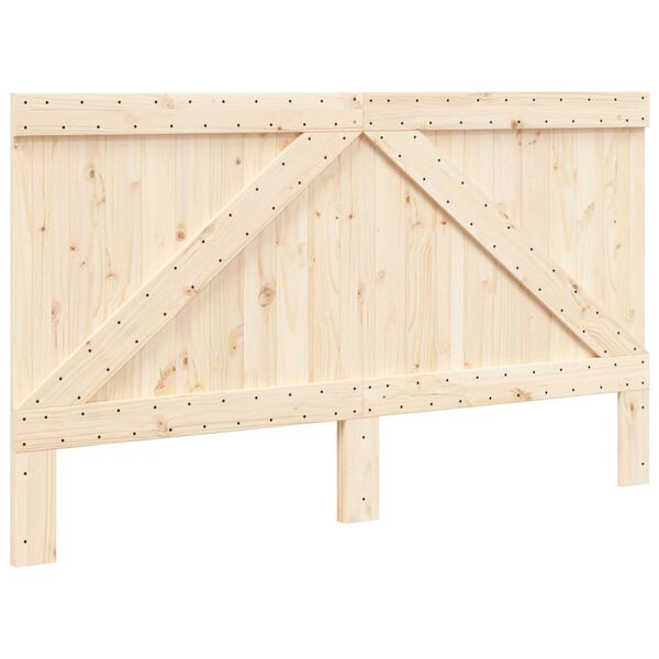 vidaXL T&ecirc;te de lit 180x104 cm bois massif de pin
