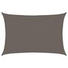 vidaXL Parasol en PEHD rectangulaire 4 x 6 m Anthracite