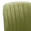 vidaXL Chaises &agrave; manger lot de 4 vert clair velours