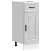 vidaXL Armoire de cuisine Porto gris b&eacute;ton bois d'ing&eacute;nierie