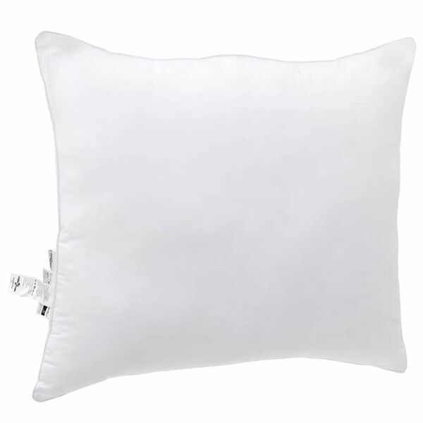 vidaXL Oreiller avec oreiller Blanc Coton et polyester