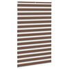 vidaXL Store z&egrave;bre marron 150x230cm largeur du tissu 145,9cm polyester
